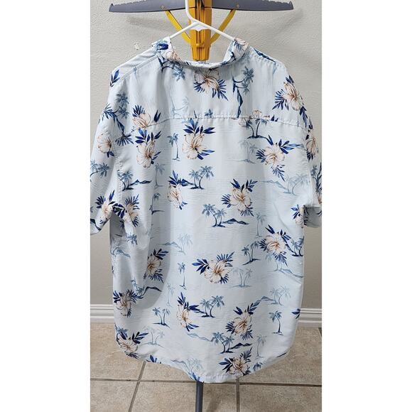 Milano Bay Hawaiian Button Up Shirt Size 2 XL Short Sleeve - Picture 5 of 5